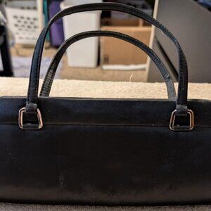 Moon Struck Designs Black Satin Evening Bag